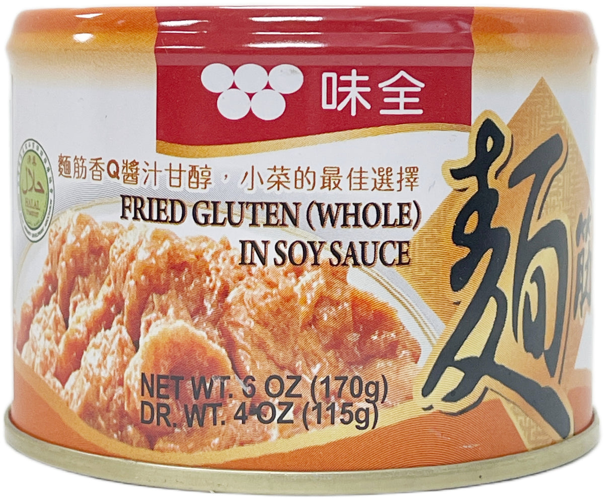 WEI CHUAN FRIED GLUTEN IN SOY SAUCE (6oz)
