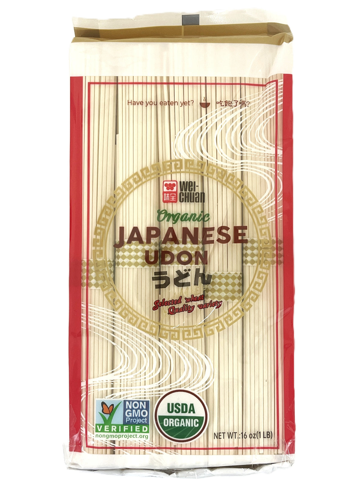 WEI-CHUAN ORGANIC JAPANESE UDON (16oz)