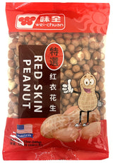 WEI CHUAN RED SKIN PEANUT (12oz)