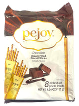 PEJOY CHOCOLATE CREAM-FILLED BISCUIT STICKS (4.24oz)