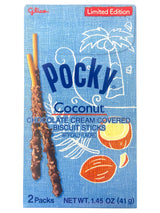 POCKY BISCUIT STICKS 2PK - COCONUT (1.45oz)