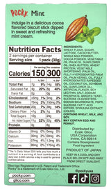 POCKY BISCUIT STICKS - MINT CHOCOLATE (2.14oz)