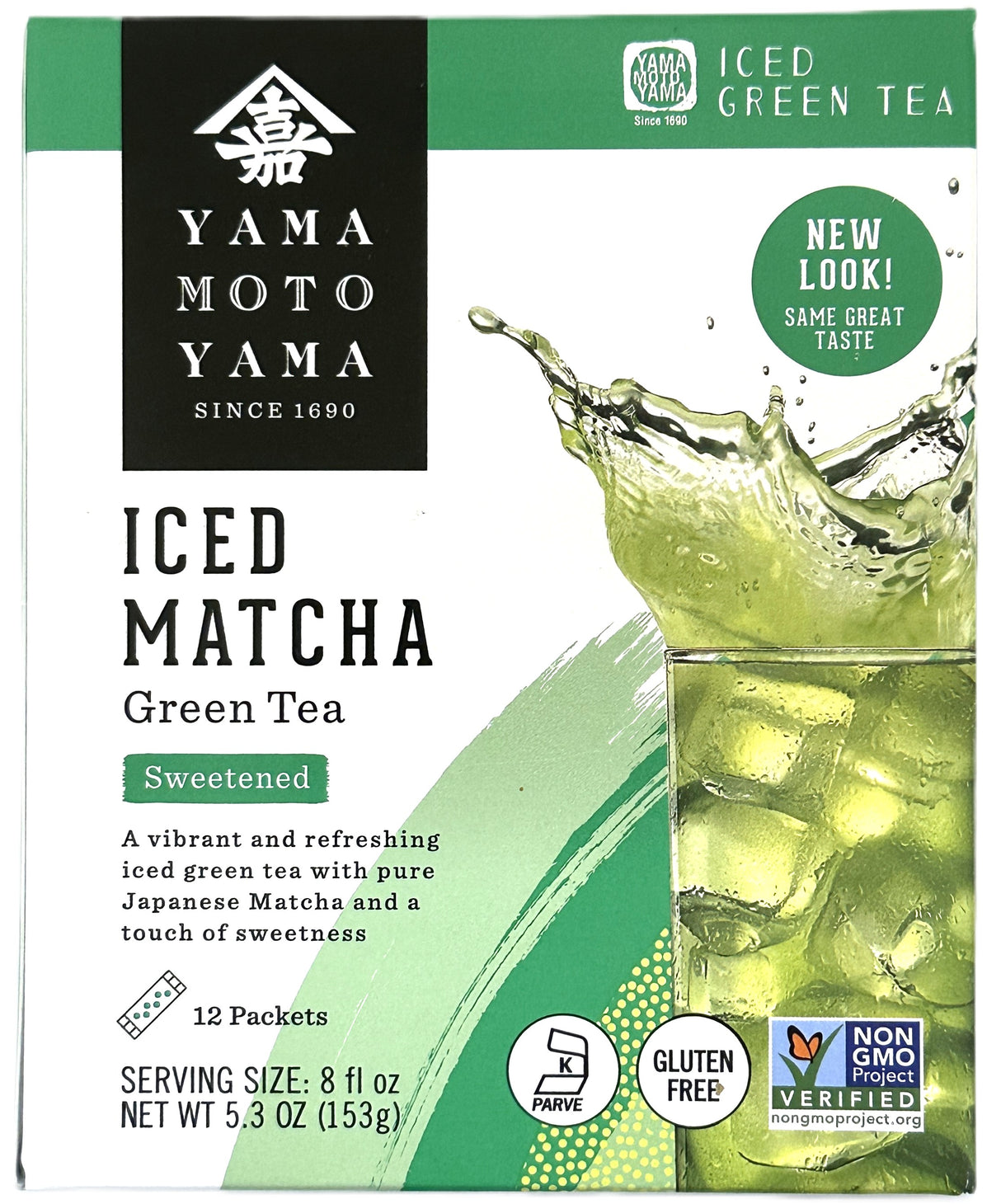 YAMAMOTOYAMA INSTANT ICED MATCHA 12PK - SWEETENED