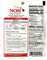 NOH SEASONING MIX - CHINESE SWEET & SOUR SPARERIBS (1.5oz)