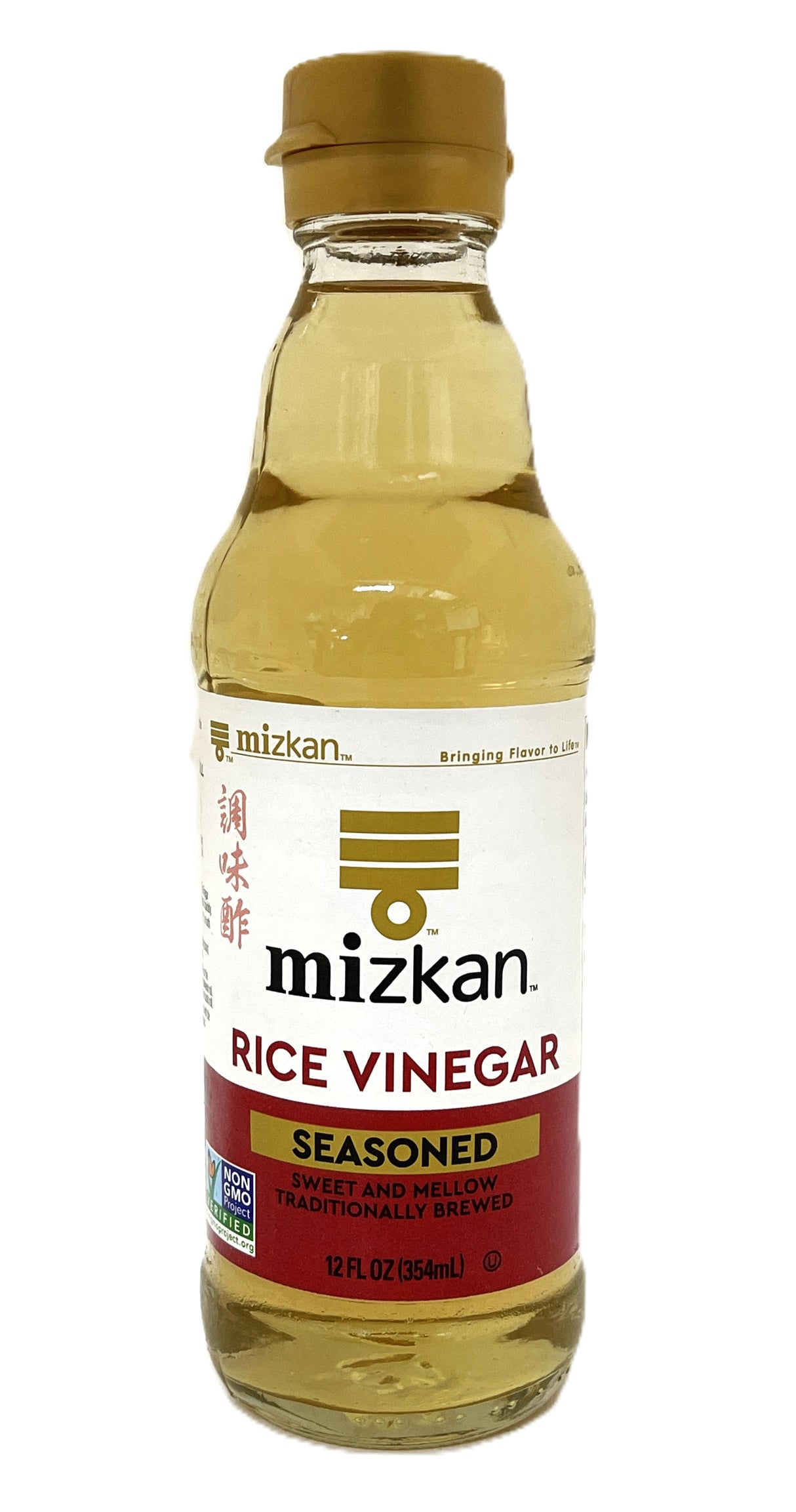 MIZKAN SEASONED RICE VINEGAR (12oz)