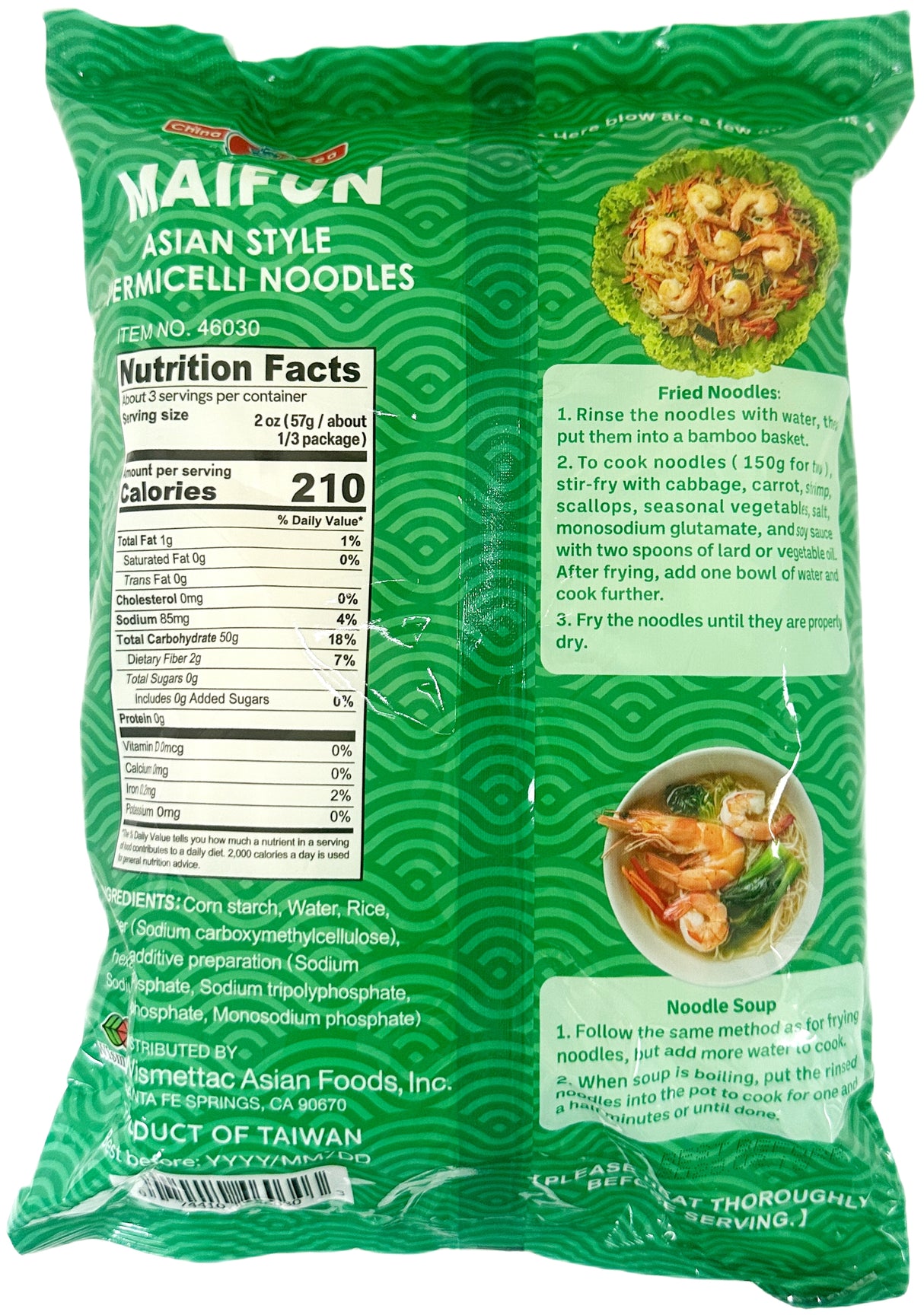 SHIRAKIKU MAIFUN VERMICELLI NOODLE (5.99oz)