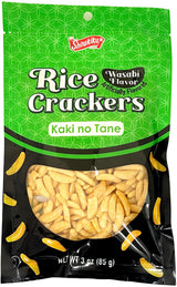 SHIRAKIKU RICE CRACKERS - WASABI (3oz)