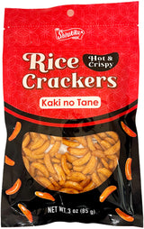 SHIRAKIKU RICE CRACKERS - HOT & CRISPY (3oz)