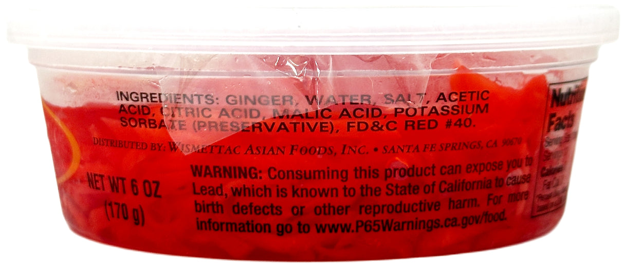 SHIRAKIKU PICKLED GINGER (6oz)
