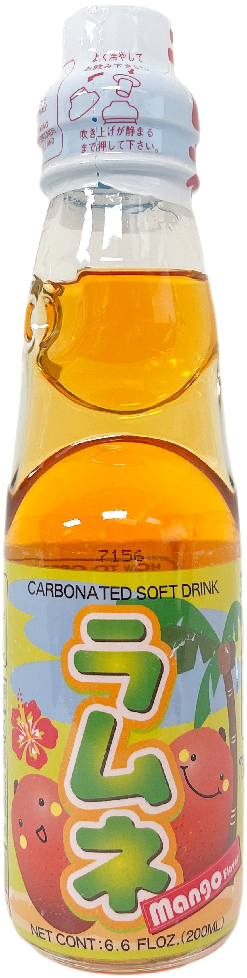 YAPPARI RAMUNE DRINK - MANGO (6.6oz)