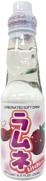 YAPPARI RAMUNE DRINK - LITCHI (6.6oz)