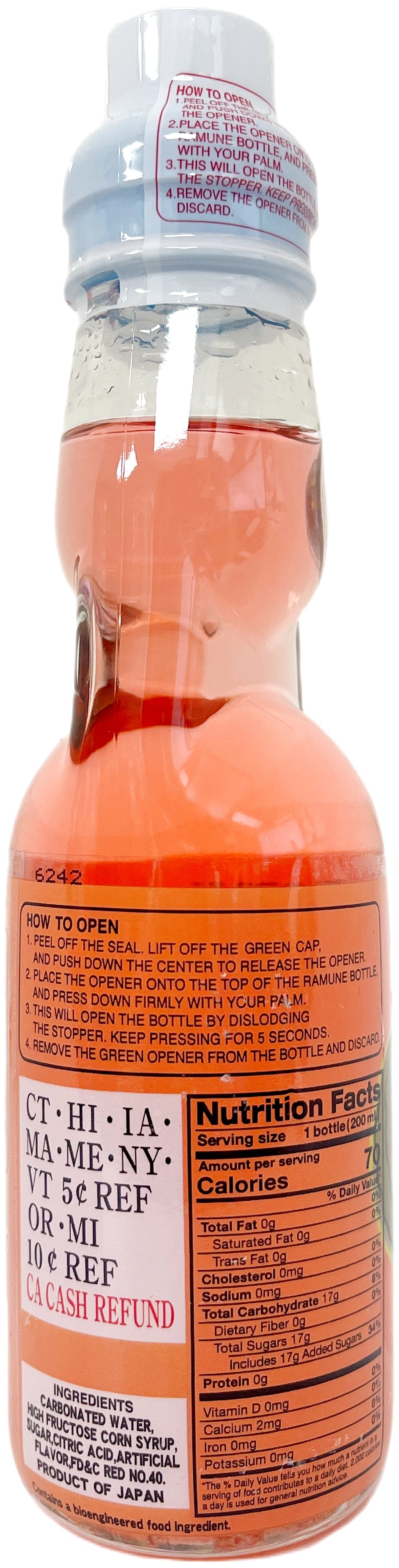 YAPPARI RAMUNE DRINK - WATERMELON (6.6oz)