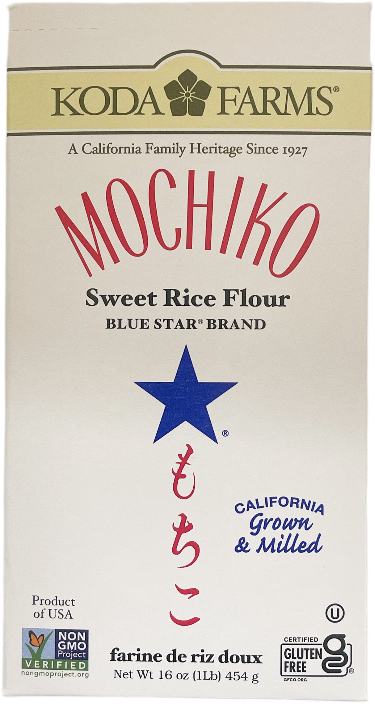 KODA FARMS SWEET RICE FLOUR (16oz)