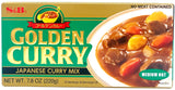 S&B GOLDEN CURRY MIX - MEDIUM HOT (7.8oz)