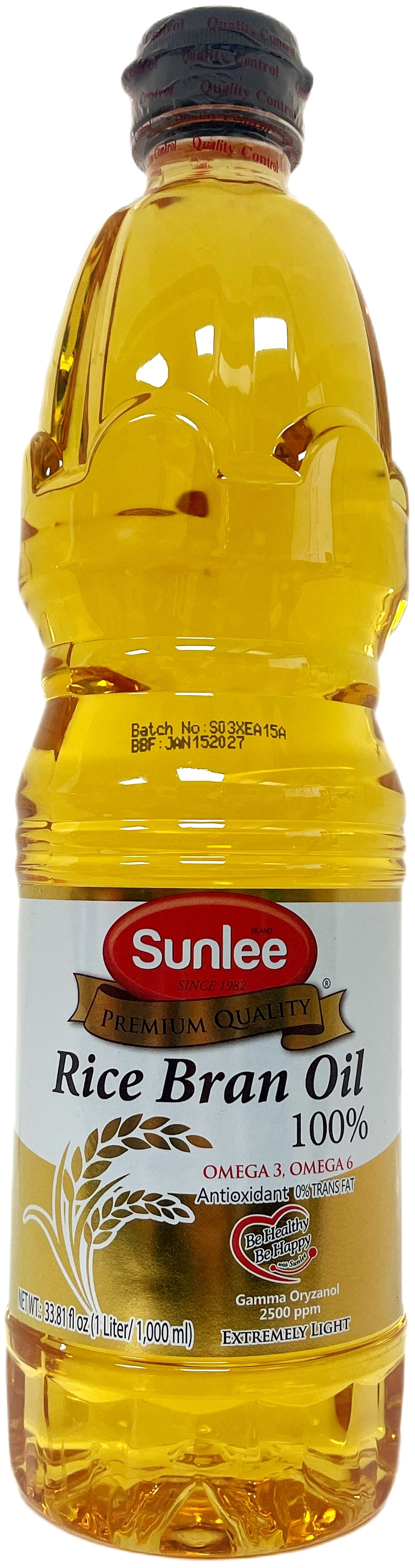 SUNLEE RICE BRAN OIL (33.81oz)