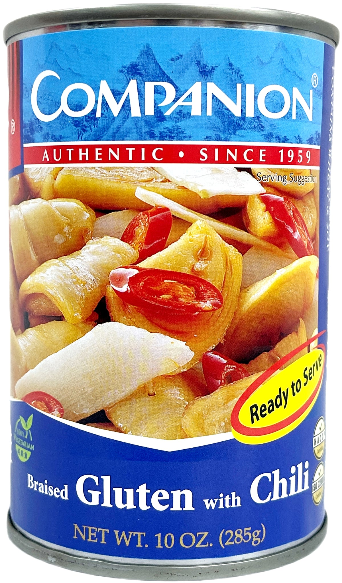 COMPANION BRAISED GLUTEN WITH CHILI (10oz)