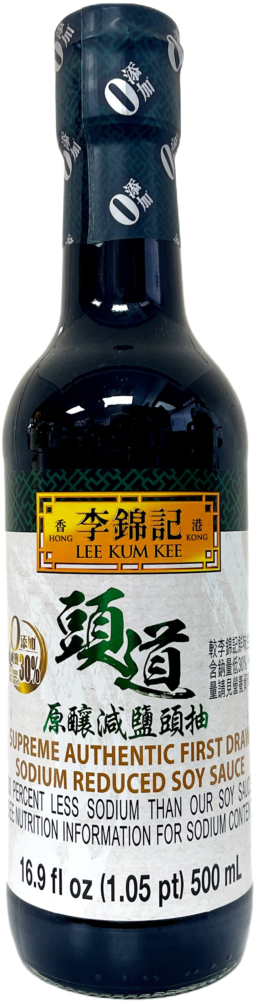 LEE KUM KEE AUTHENTIC FIRST-DRAW SOY SAUCE - LOW SODIUM
