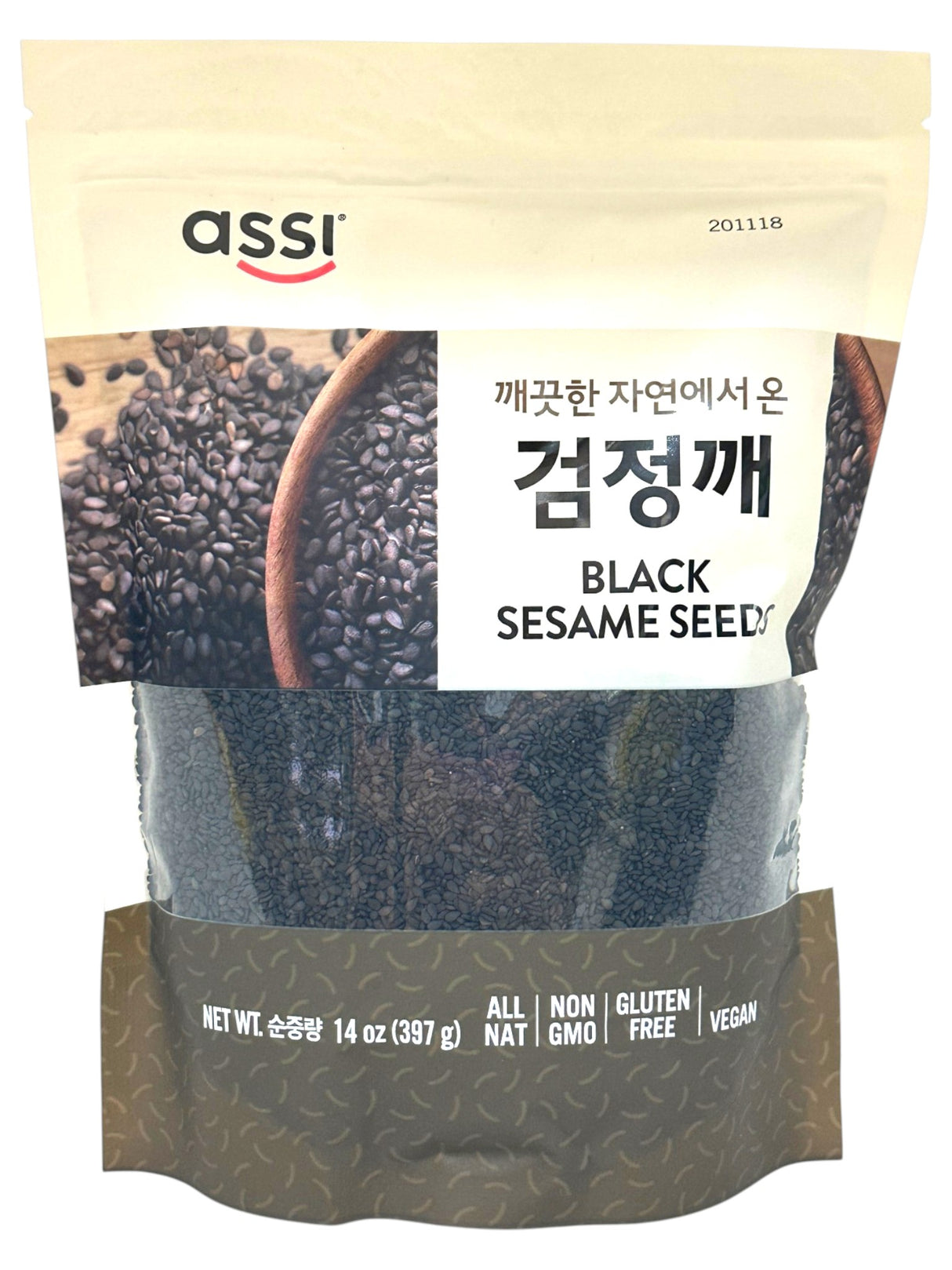 ASSI BLACK SESAME SEEDS (14oz)