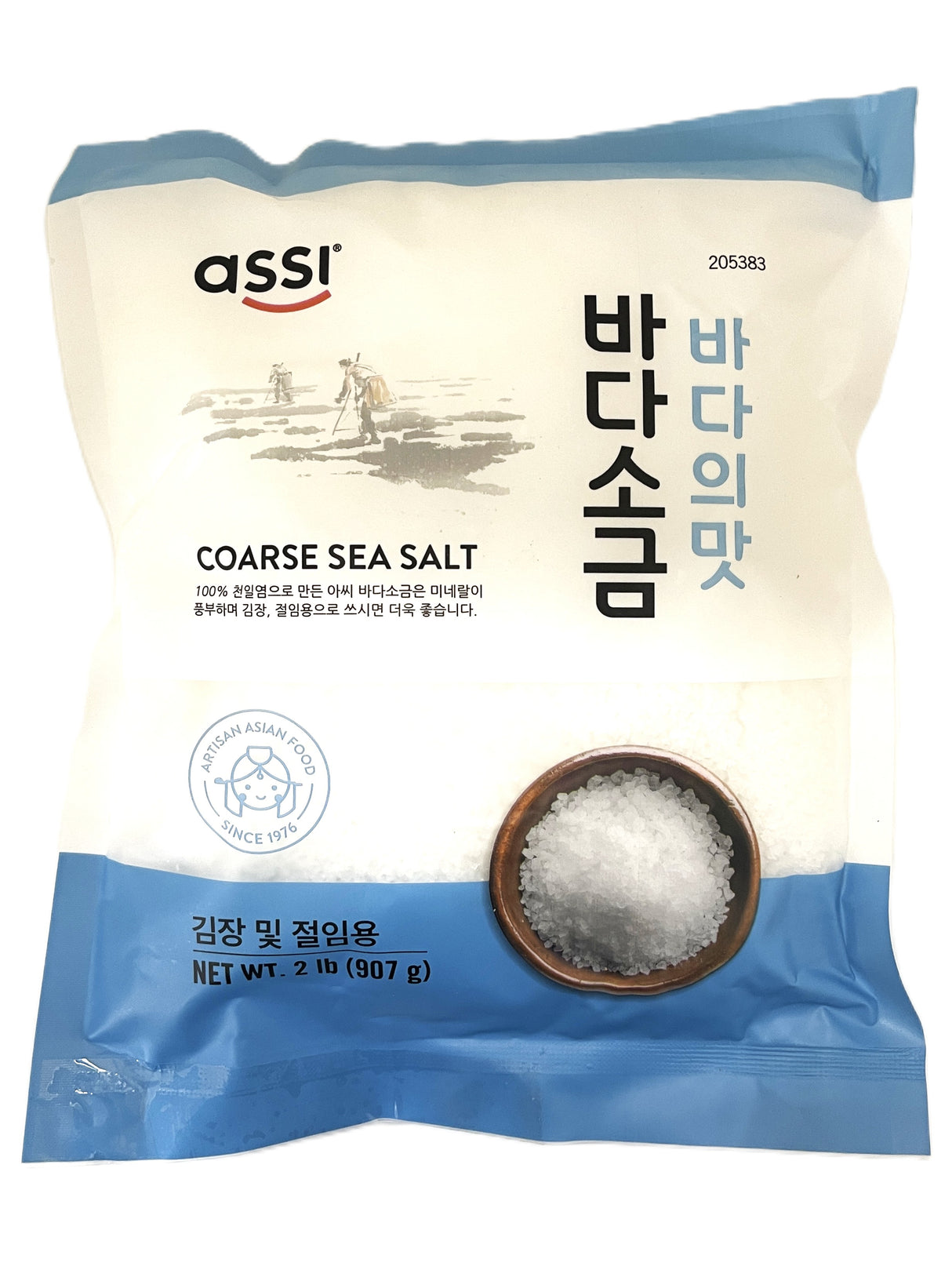 ASSI COARSE SEA SALT (2lb)