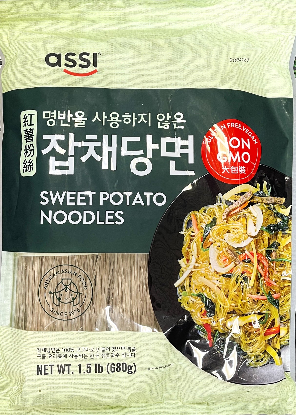 ASSI SWEET POTATO NOODLES (1.5lb)