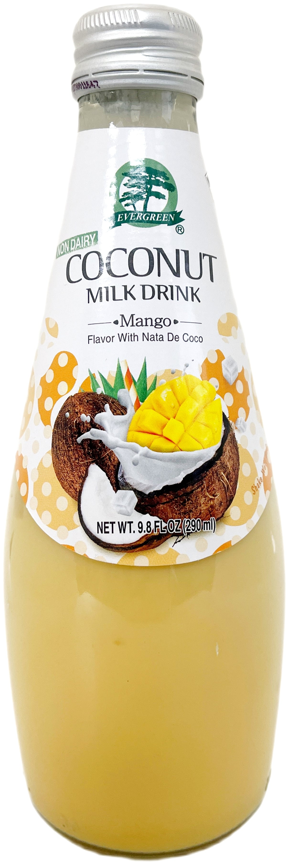 EVERGREEN COCONUT MILK DRINK - MANGO (9.8oz)