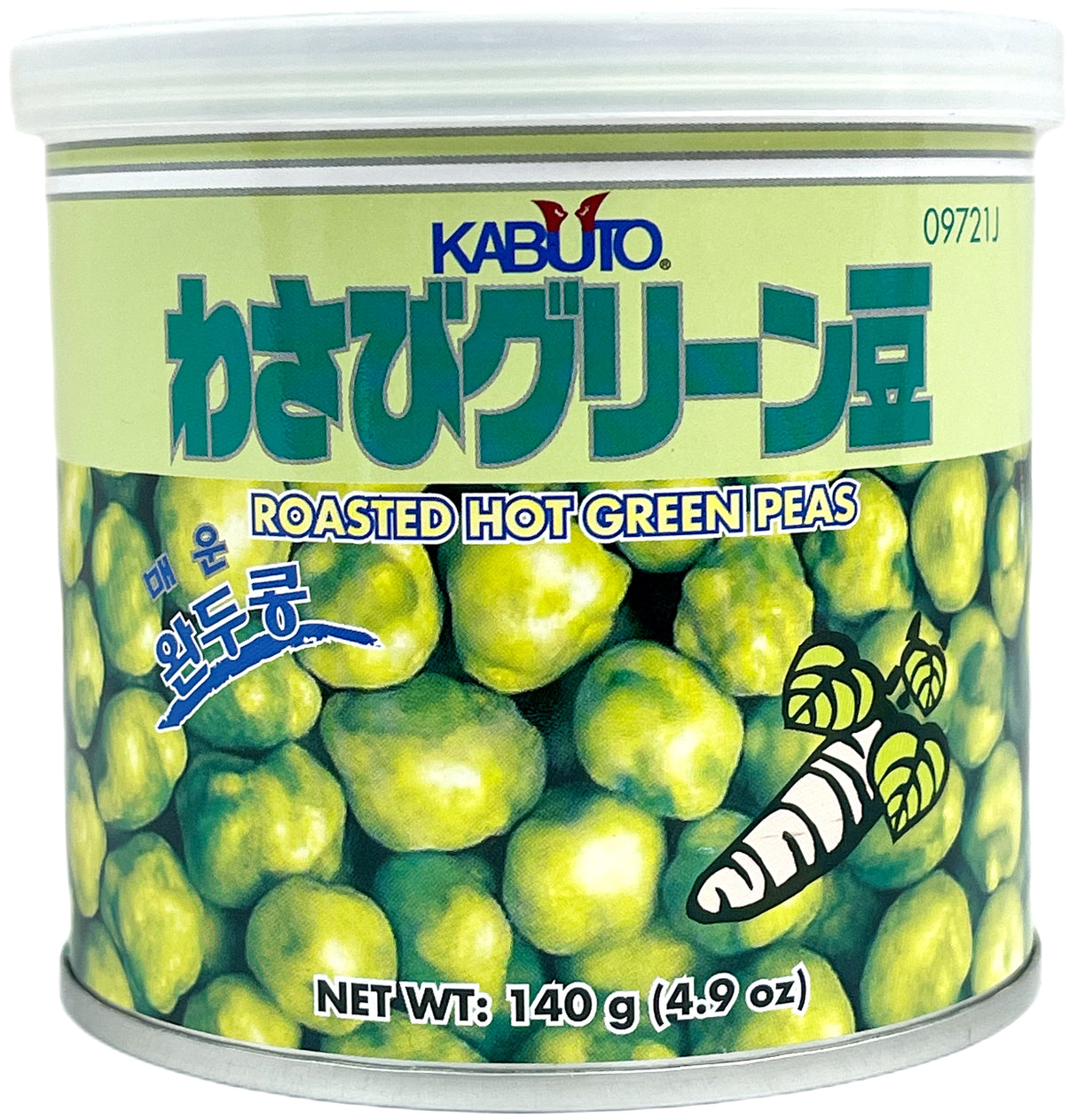 KABUTO ROASTED HOT GREEN PEAS (4.9oz)