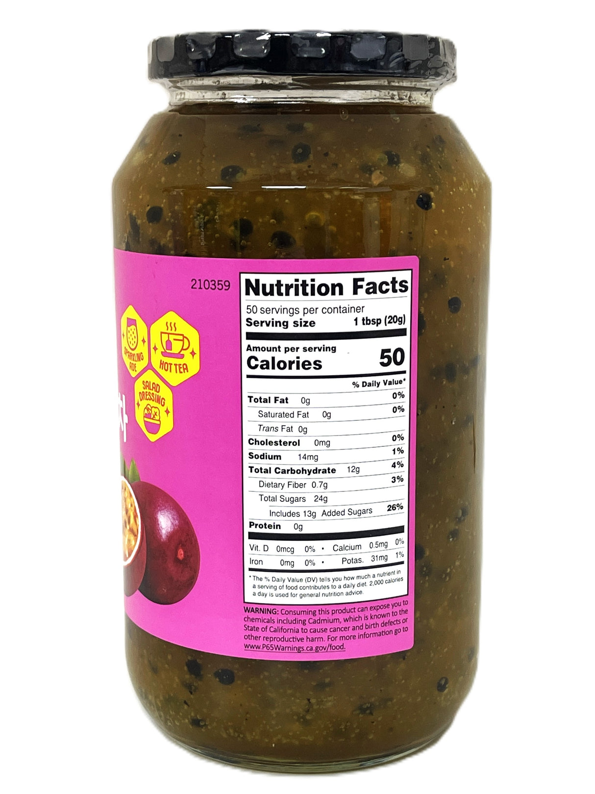 ASSI HONEY PASSIONFRUIT TEA (2.2lb)