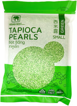 ASIAN BEST SMALL TAPIOCA PEARLS - GREEN (16oz)