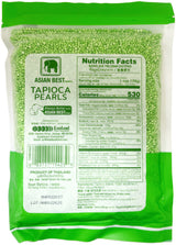ASIAN BEST SMALL TAPIOCA PEARLS - GREEN (16oz)