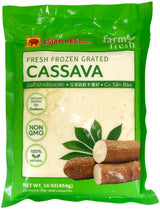 ASIAN BEST FROZEN FRESH CASSAVA - GRATED (16oz)