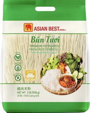 ASIAN BEST PREMIUM FRESH RICE VERMICELLI (2lb)