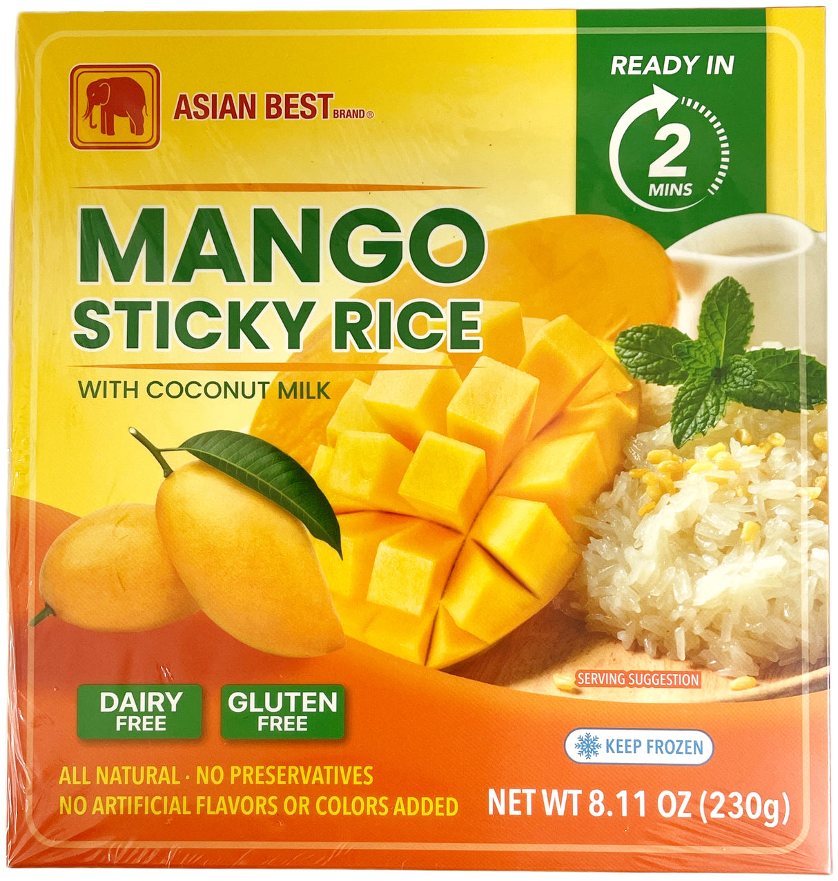 ASIAN BEST MANGO STICKY RICE (8.11oz)