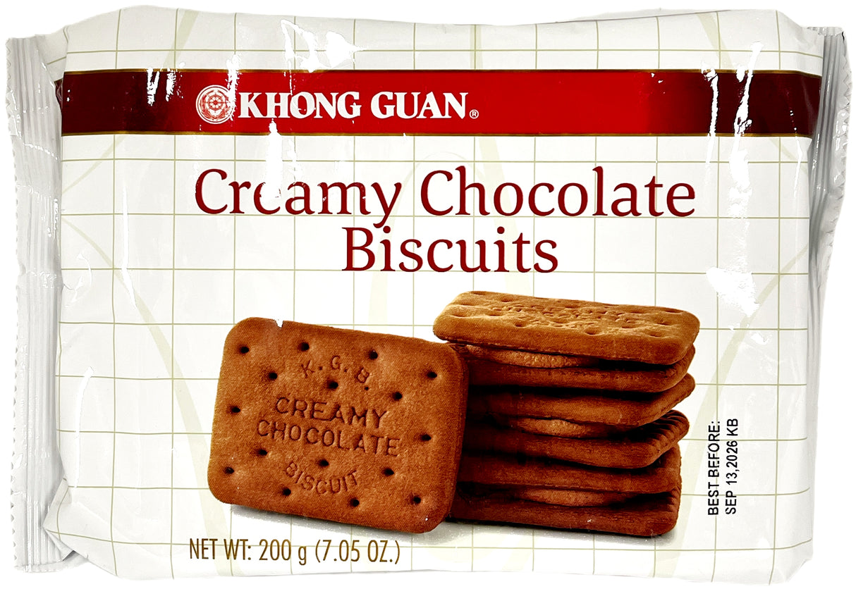 KHONG GUAN CREAMY CHOCOLATE BISCUITS (7.05oz)