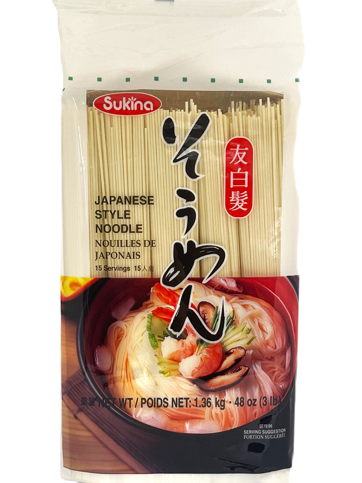 SUKINA JAPANESE STYLE NOODLE (3lb)