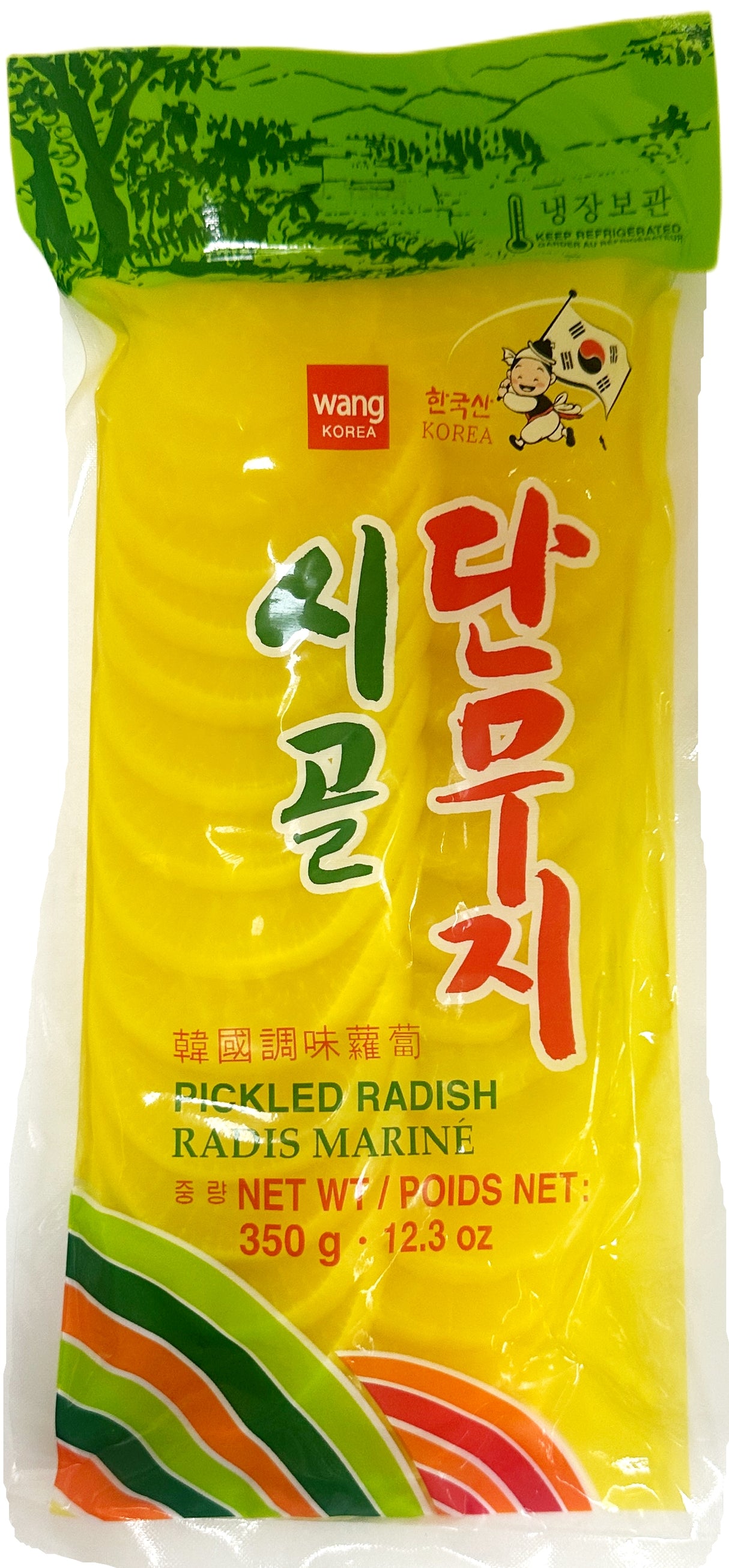 WANG PICKLED RADISH - SLICED (12.3oz)