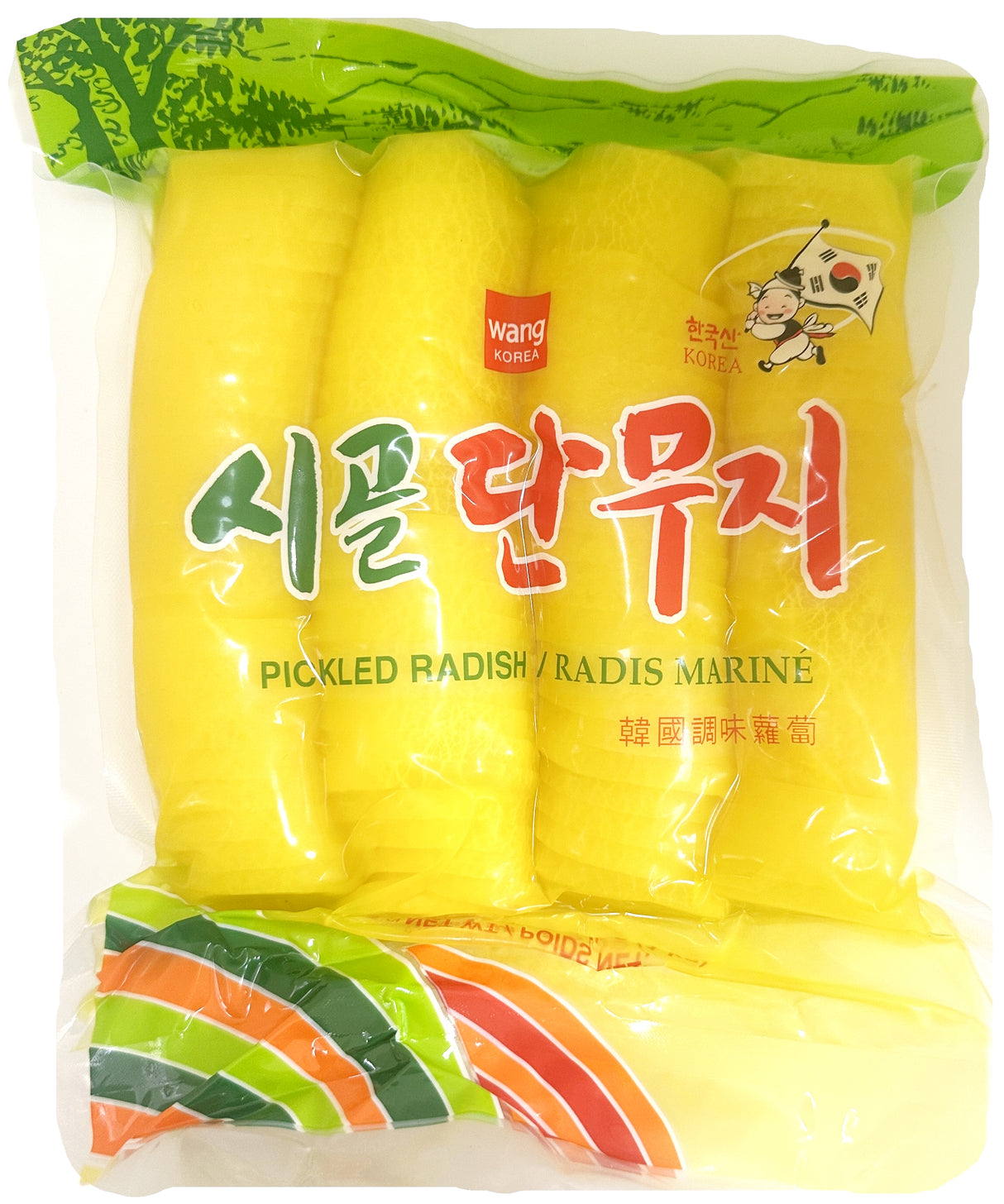 WANG PICKLED RADISH - SLICED (2.2lb)