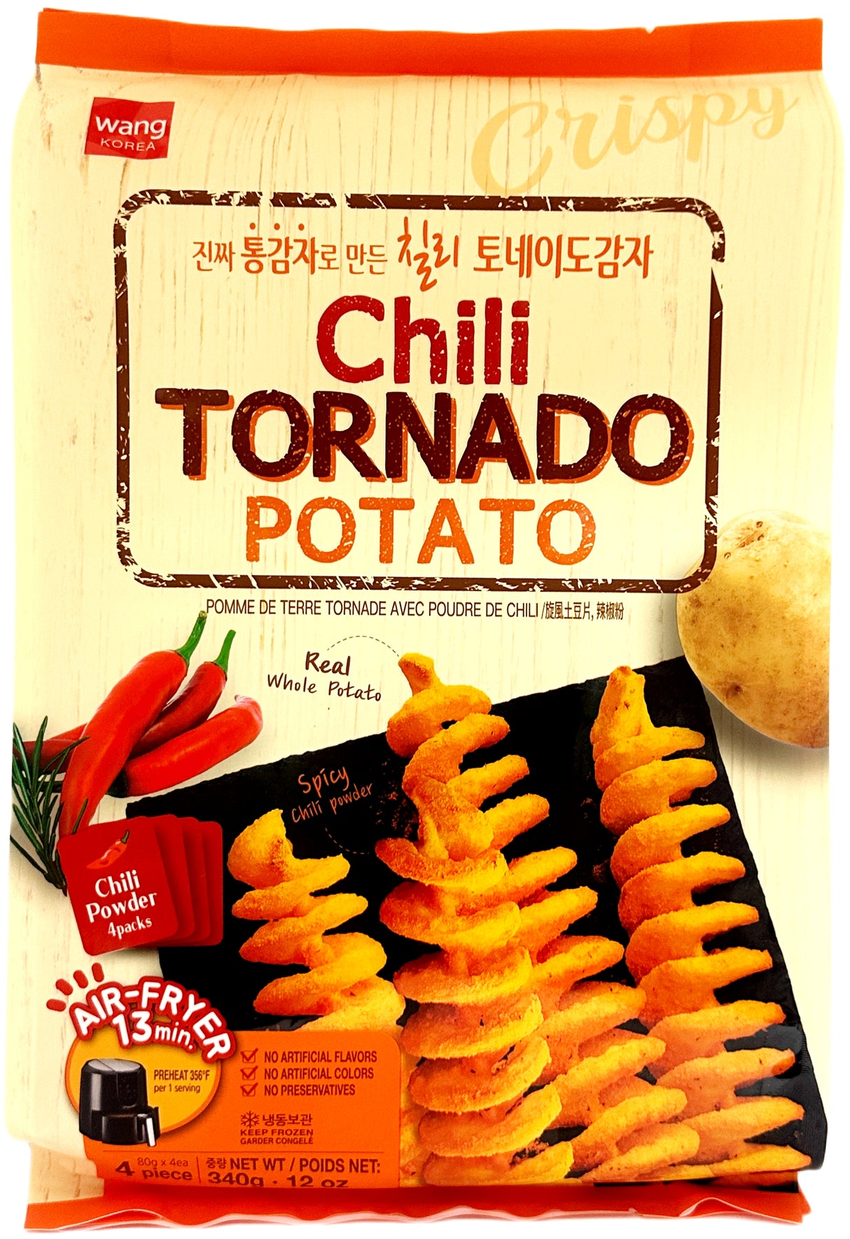 WANG TORNADO POTATO 5PK - CHILI