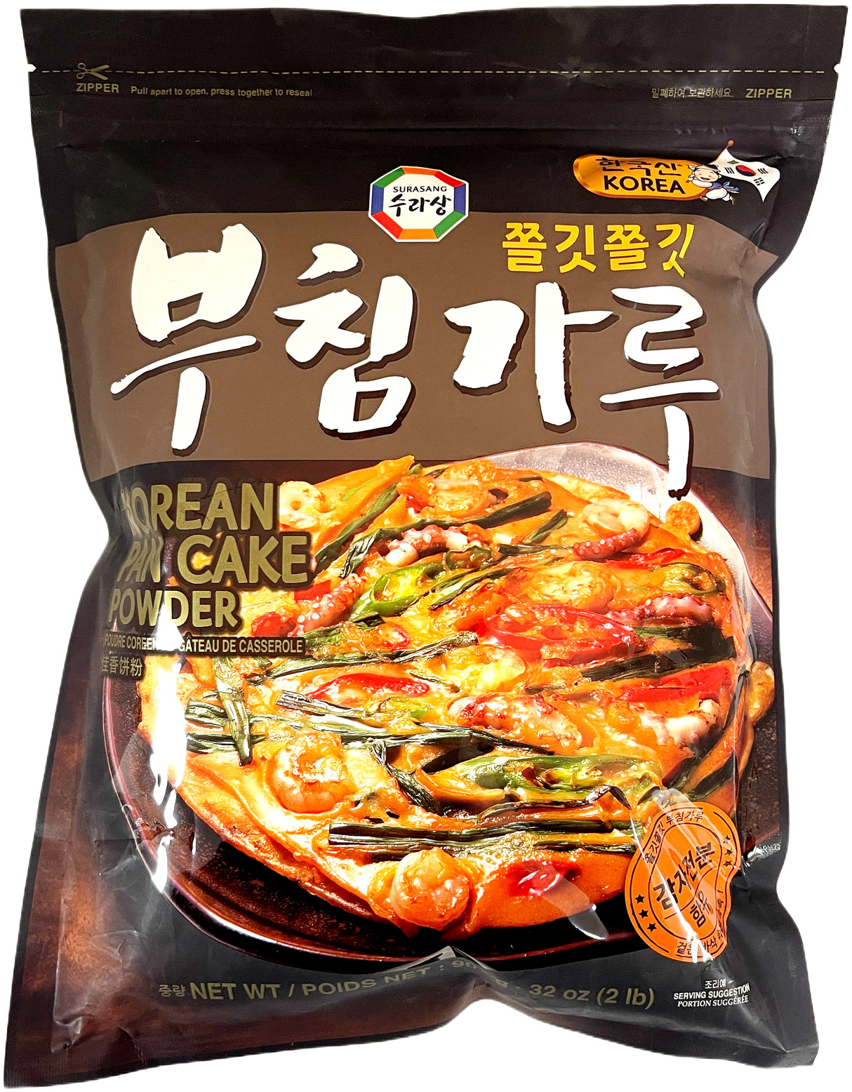 SURASANG KOREAN PANCAKE POWDER MIX (32oz)