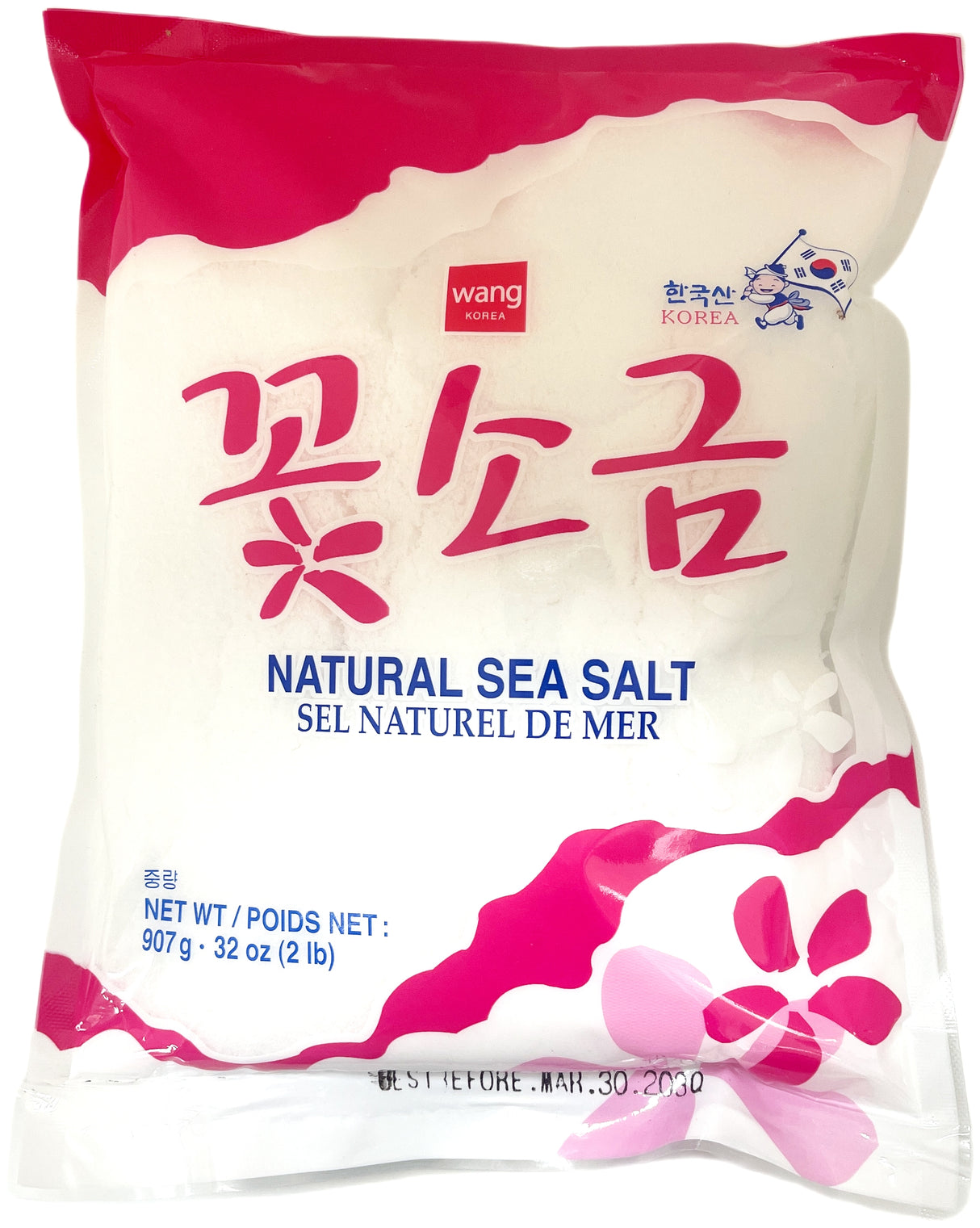 WANG NATURAL SEA SALT (32oz)