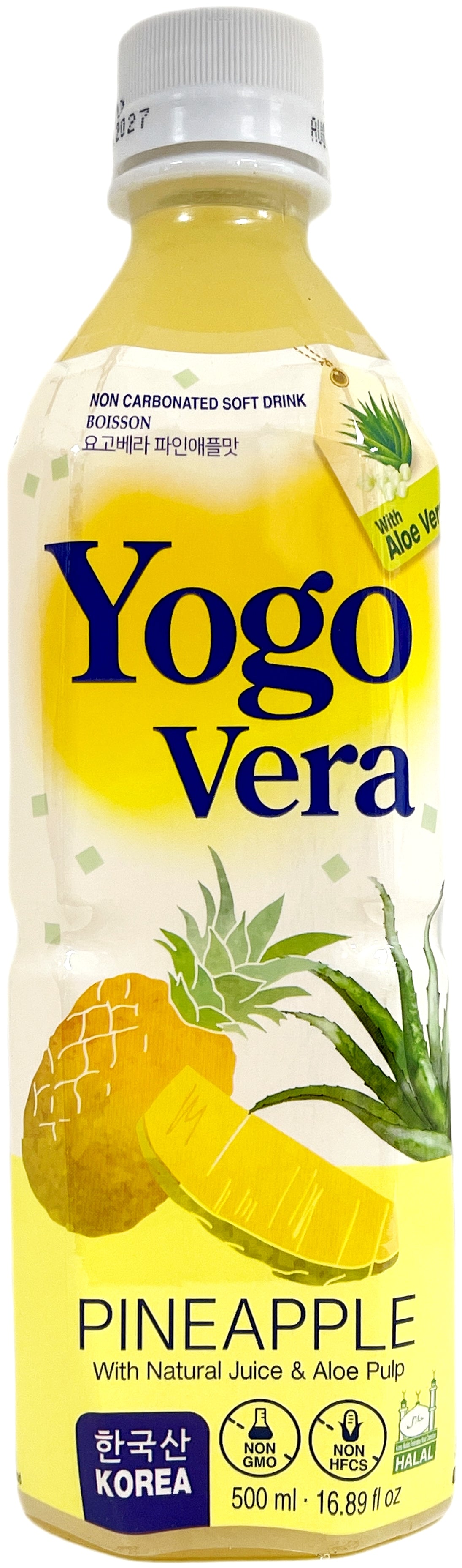 WANG YOGO VERA DRINK - PINEAPPLE (16.89oz)