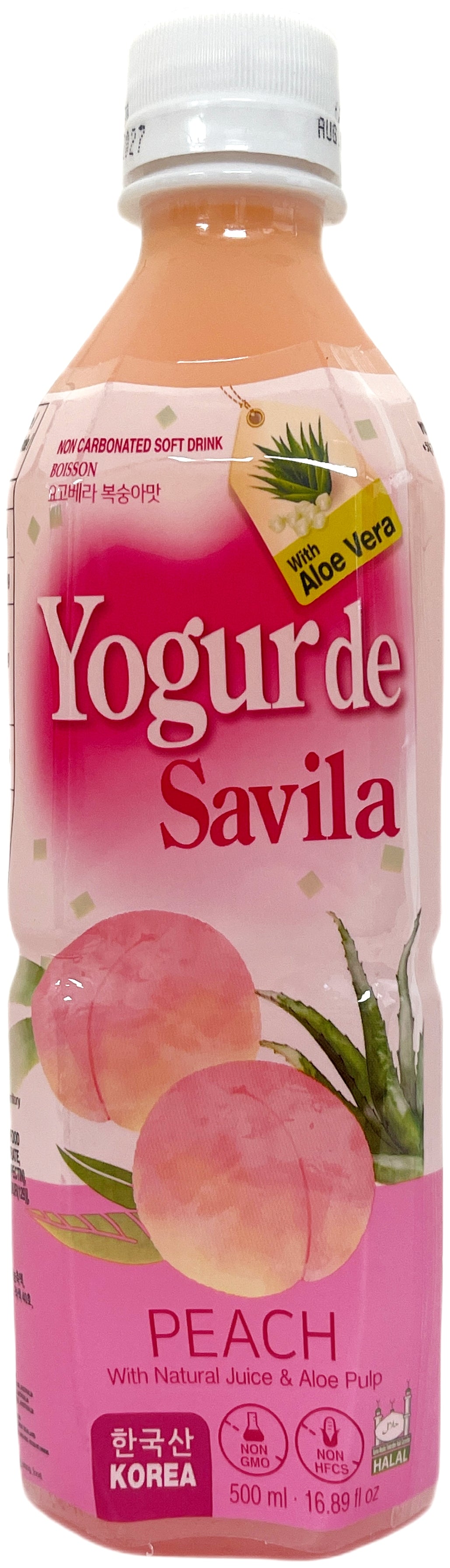 WANG YOGO VERA DRINK - PEACH (16.89oz)