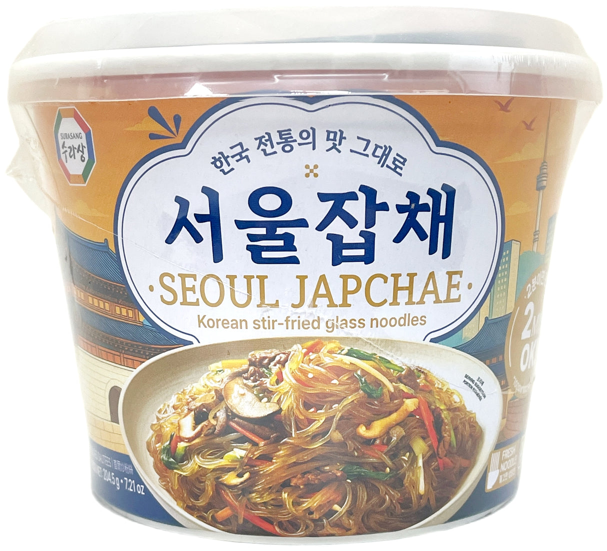 SURASANG SEOUL JAPCHAE NOODLE BOWL (7.21oz)