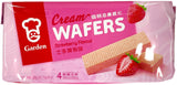 GARDEN CREAM WAFERS 4PK - STRAWBERRY