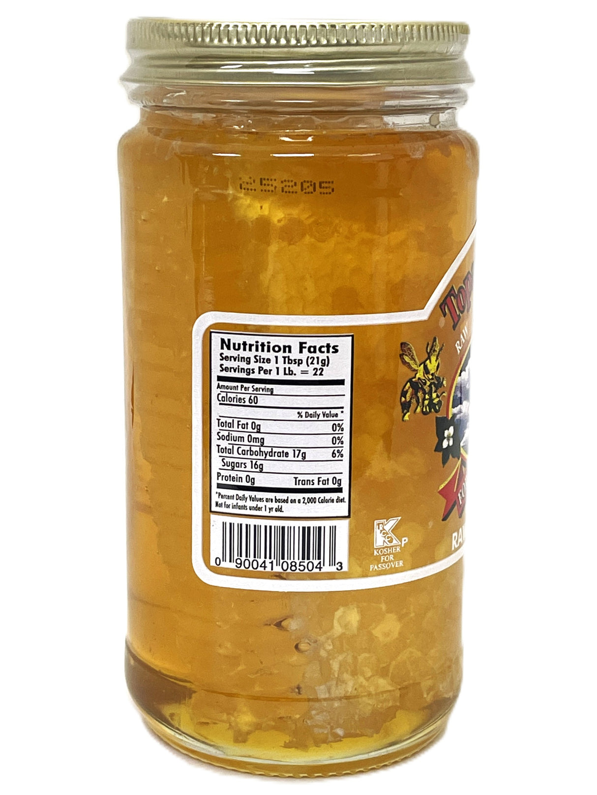 TOPANGA QUALITY HONEY RAW HONEYCOMB (16oz)