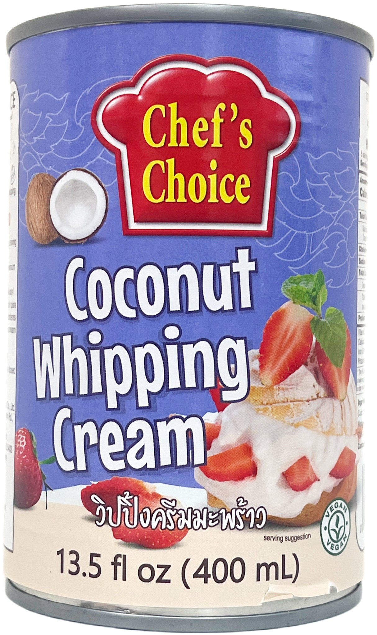 CHEF'S CHOICE COCONUT WHIPPING CREAM (13.5oz)