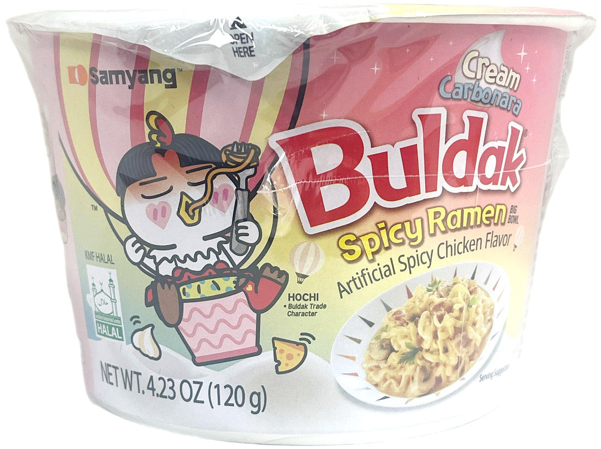 BULDAK SPICY RAMEN BOWL - CREAM CARBONARA (4.23oz)