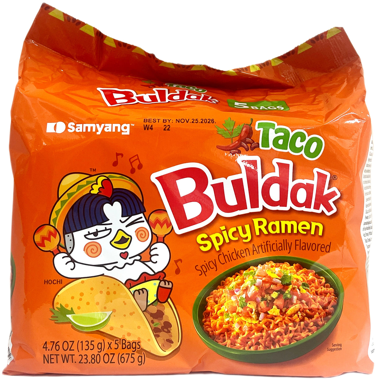 BULDAK SPICY RAMEN 5PK - TACO
