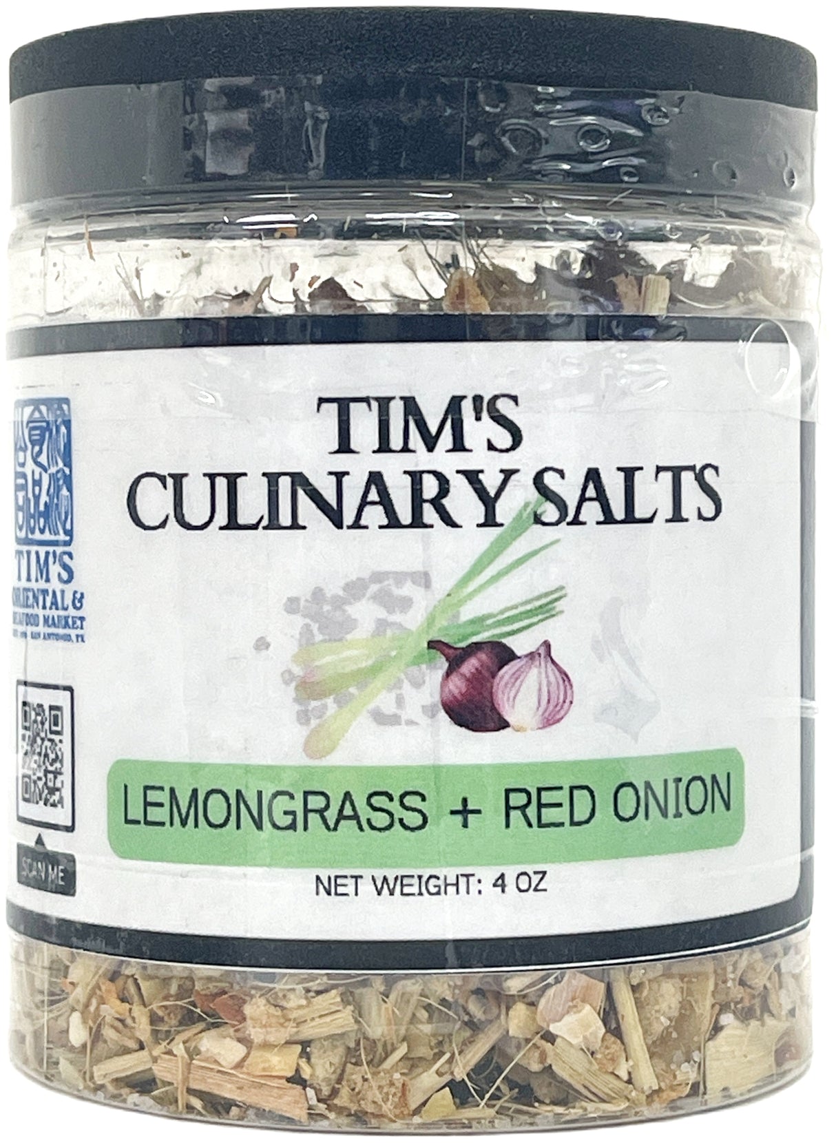 Tim's Culinary Salts - Lemongrass & Red Onion (4oz)