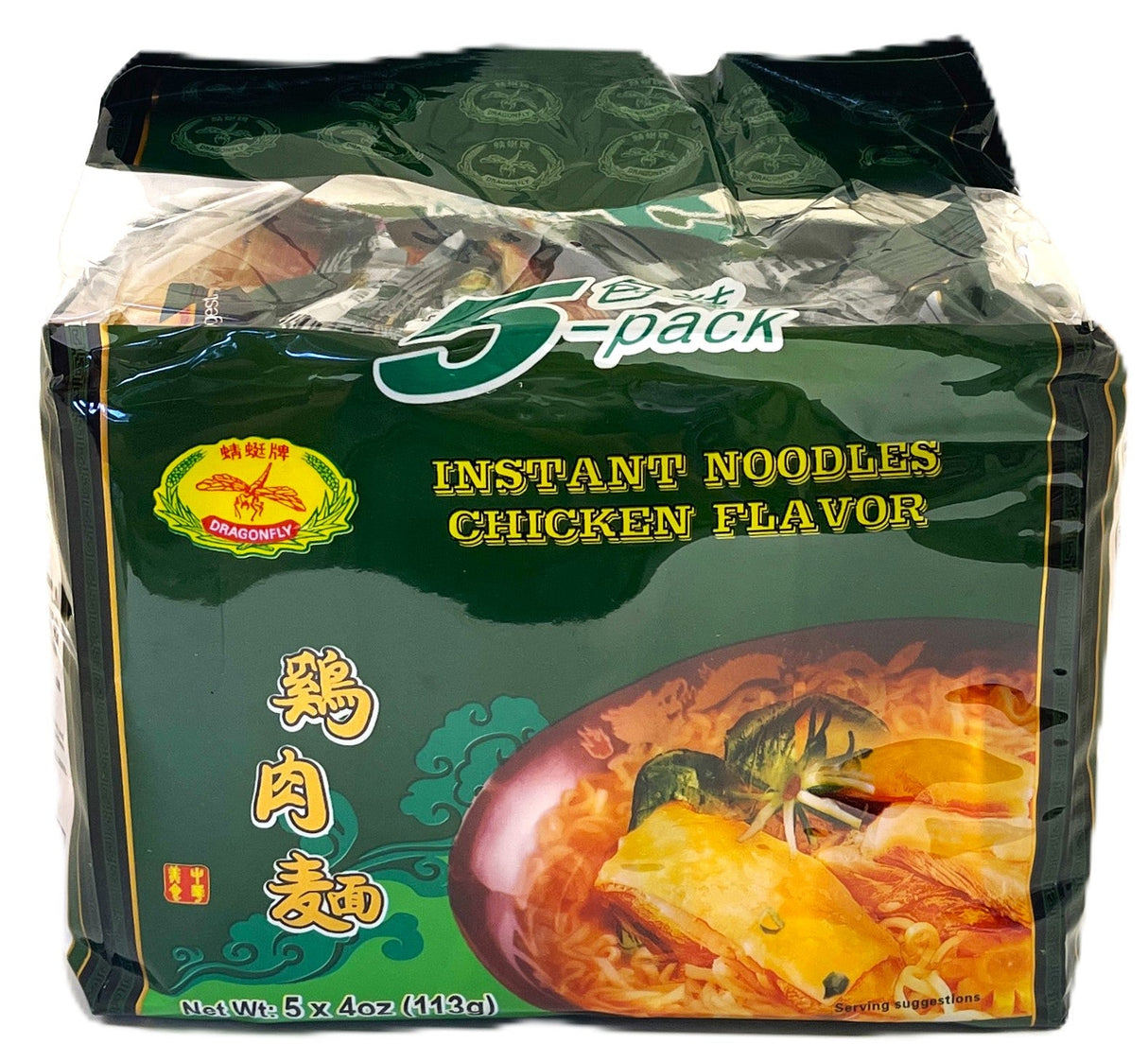 DRAGONFLY INSTANT NOODLE 5PK - CHICKEN