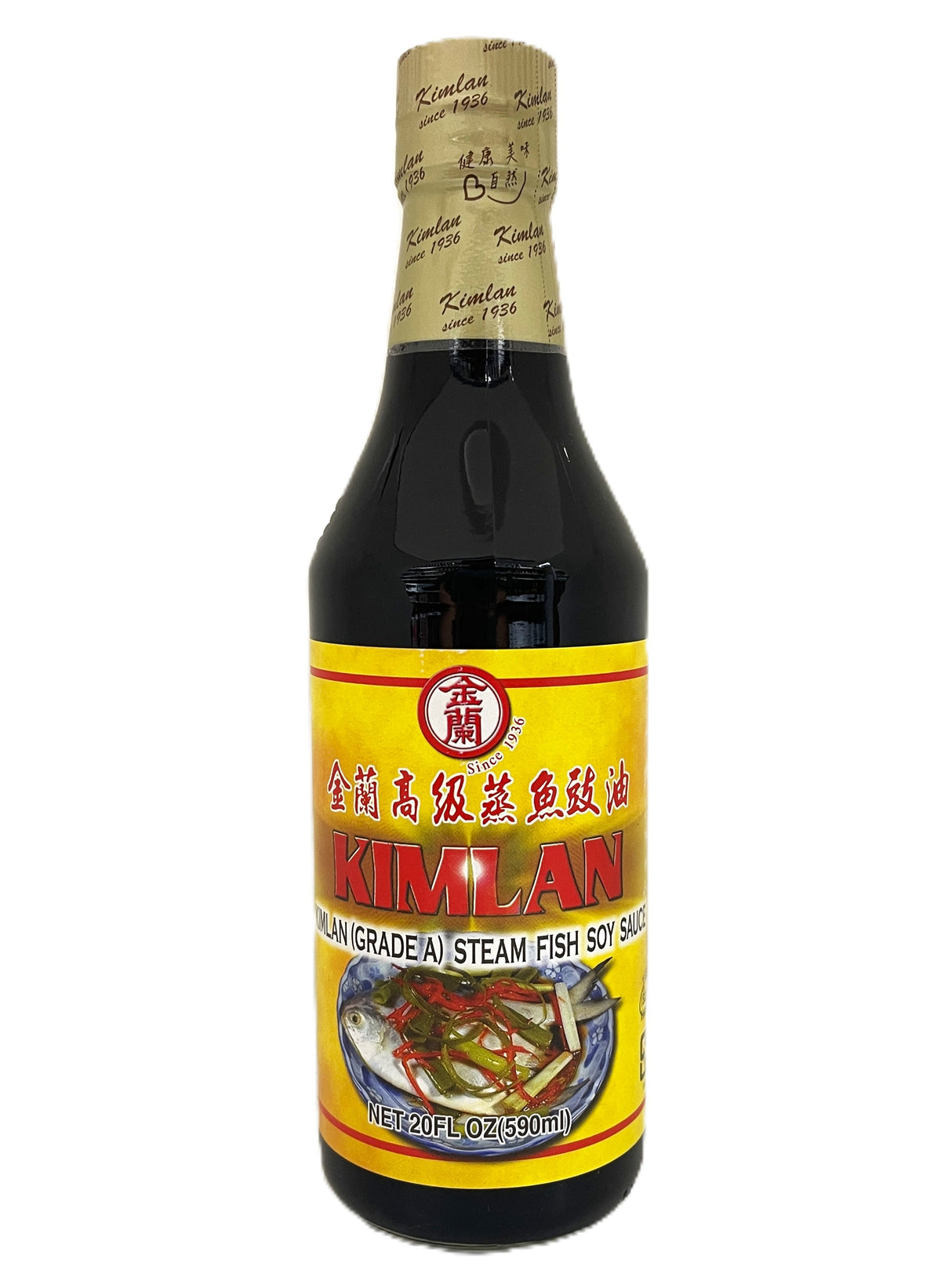 KIMLAN GRADE-A SOY SAUCE FOR STEAMED FISH (20oz)